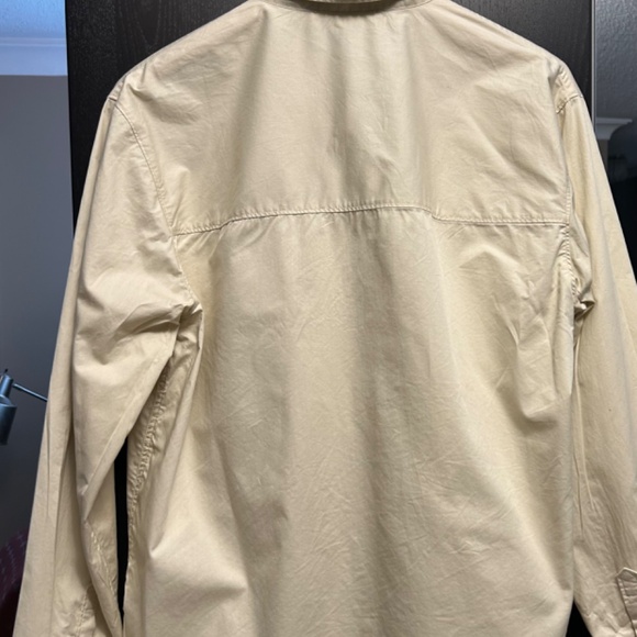 Oversized Light Green Cotton Shirt โ Size Medium - Picture 2 of 3